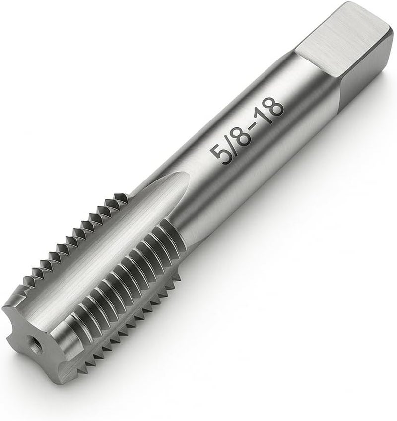 Yamesh 5/8"-18 SAE Thread Tap – 6542 HSS Thread Maker for Internal Thread Repair and Fabrication - Image 1